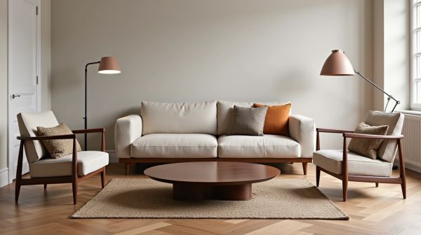Table basse ronde : style et confort pour votre salon